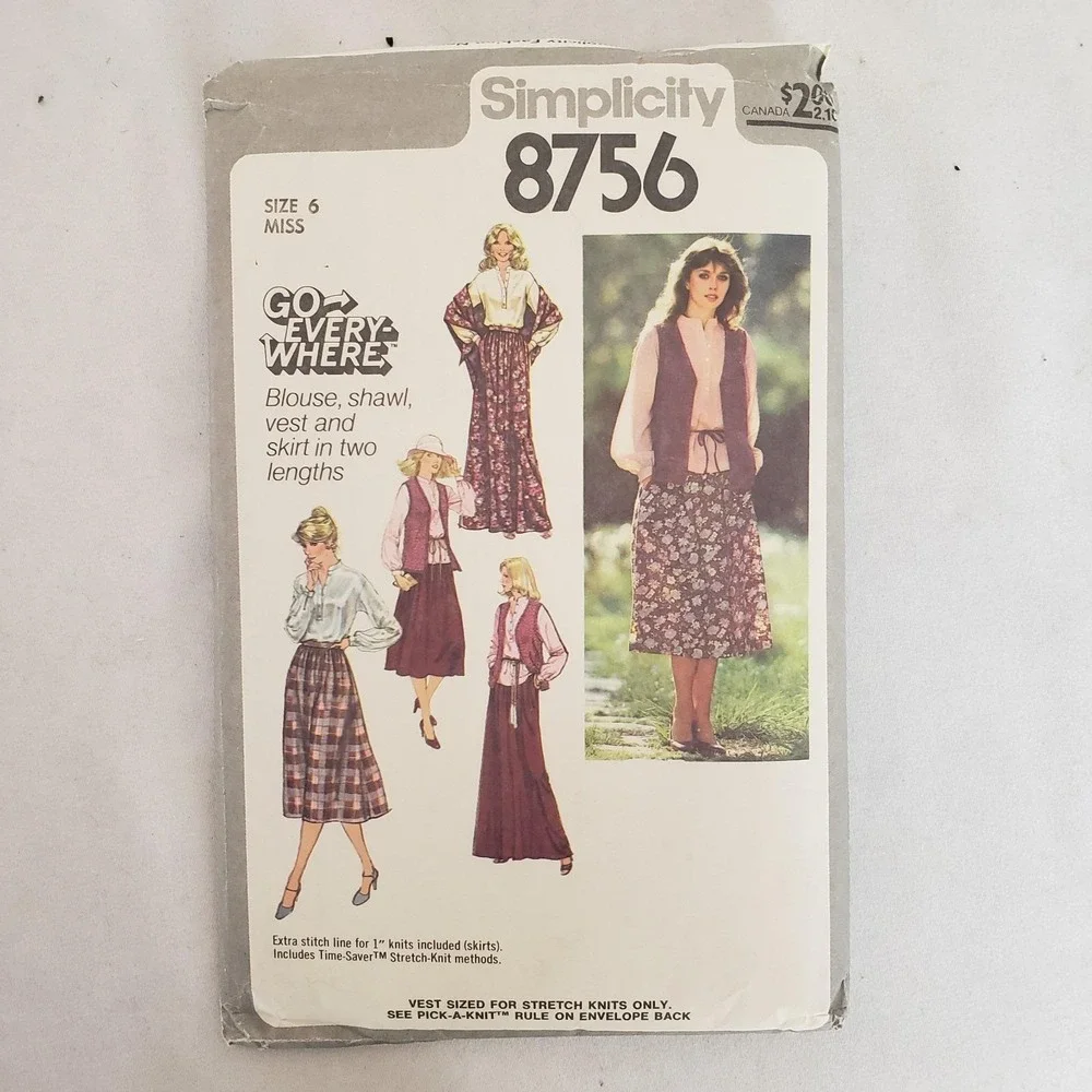 Lot Of 15 Vintage 1970s Sewing Patterns. Uncut. Most Womens Size 6 & 8 Small Med